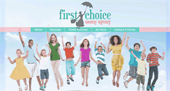 Desktop Screenshot of firstchoicenanny.co.uk